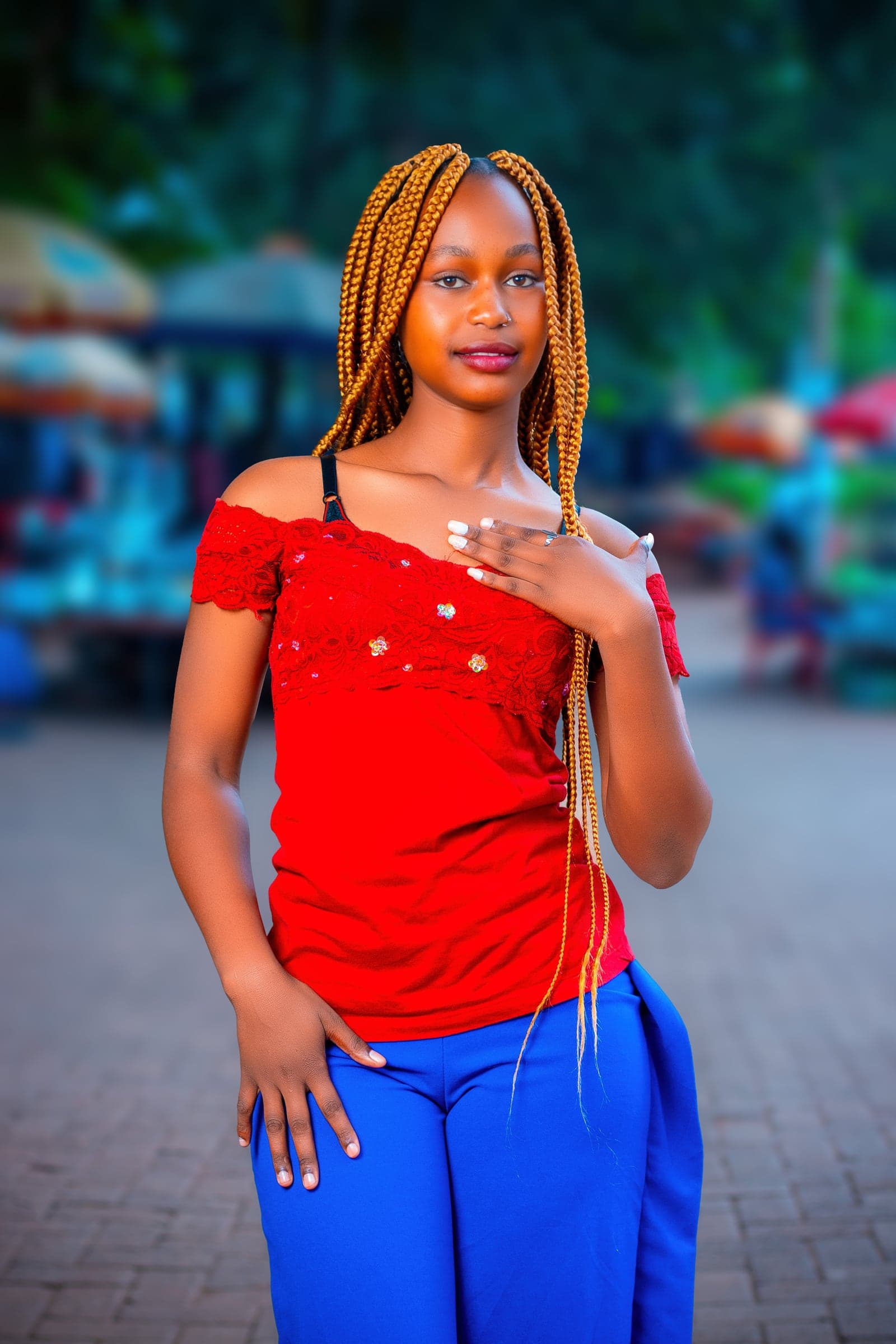 Vibrant portrait grade — after editing